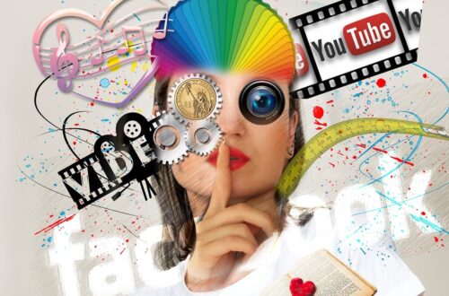 social media, interaction, woman, abstract, head, media, youtube, lens, multimedia, advertising, entertainment, media hype, marketing, tiktok, creativity, influencer, lifestyle